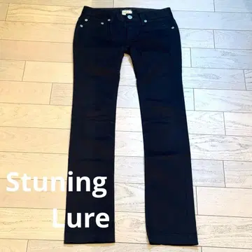 Stuning Lure 스터링 루어 스키니 팬츠 블랙