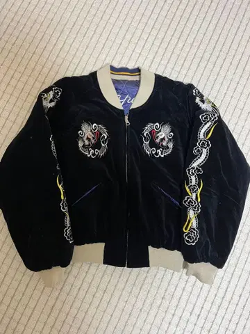 80s~90s 벨벳 스카잔 고급