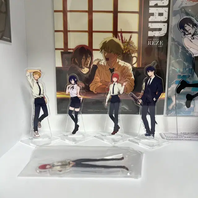 일괄)체인소맨 레제편 제일복권 쿠지 아크릴 스탠드