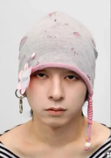 이세계 윔기 비니 그레이 x 핑크