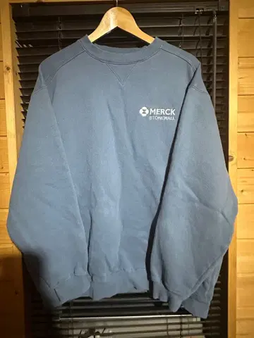 Lee 맨투맨 L 사이즈 블루 로고