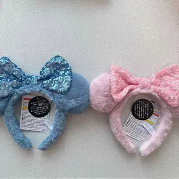 디즈니 머리띠 ( 핑크 파랑 )