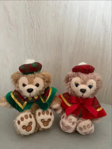 더피 셰리메이 크리스마스 봉제 인형 스트랩