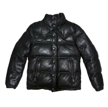 JACKROSE ANTIQUE 산양 가죽 레더 다운 자켓 사이즈 2