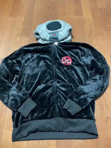 초레어 No More 영화 도둑 후드티 블랙과 그레이