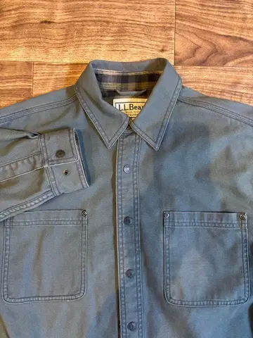 L.L.Bean 안쪽 체크 자켓 구제 의류