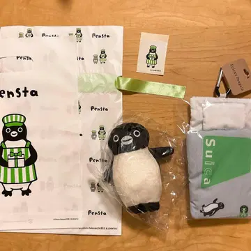 Suica Pensta 펭귄 봉제 인형 이불 칼리