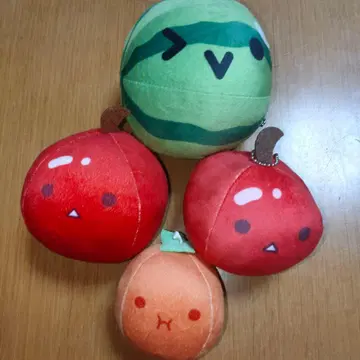 후르츠 봉제 인형 세트 낱개 판매 가능