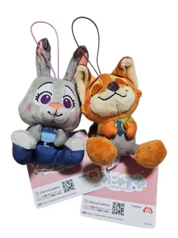 무냐스야 마스코트 vol.7 디즈니 주토피아 닉 주디