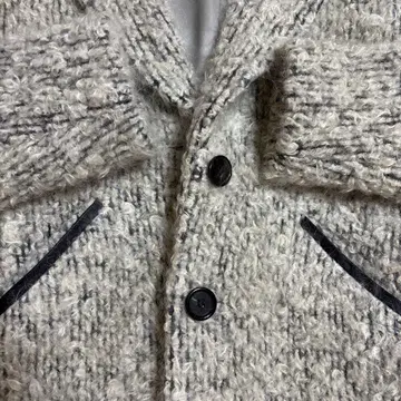 INED 니트 코트 그레이 계열