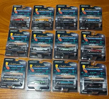 컨디션 최상 GreenLight 캘리포니아 로우라이더 컬렉션 16대