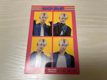 ENHYPEN WORLD 팝업 8000엔 혜택 4컷 사진 니키