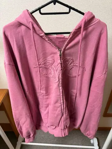 aespa 핑크 후드티