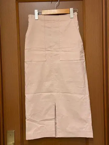 로페 타이트 스커트 라이트 핑크 벚꽃 핑크 36