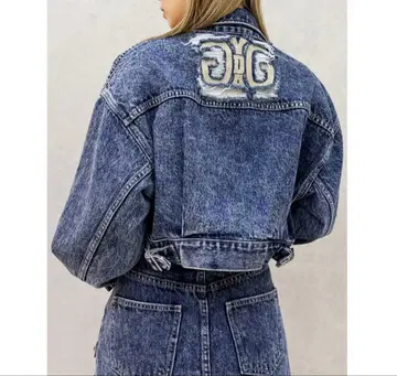 Symmetry GYDA 데미지 숏 데님 G