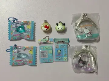 산리오 가챠 굿즈 8세트