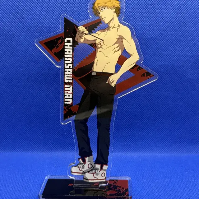 체인소맨 덴지 레트로 아크릴 스탠드 새상품