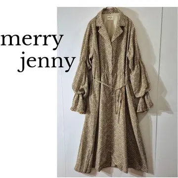 Merry jenny flower 롱 셔츠 원피스 SIZE F