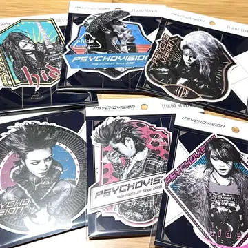 hide PSYCHOVISION 스티커 6장 세트