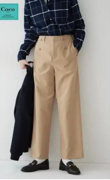 휴먼 우먼 리클라이드 크로스 스트레치 팬츠