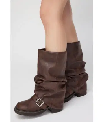 laguagem 루즈 미들 부츠