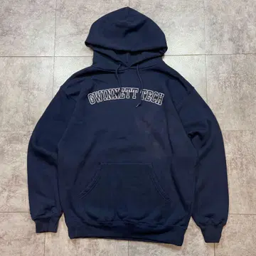 00s 잔스포츠 후드 부착 후드티 네이비 굿페이드