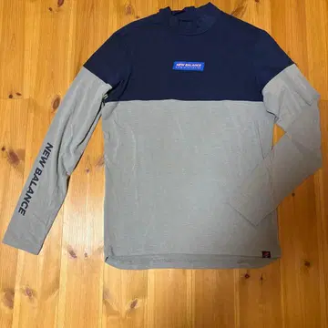 뉴발란스 골프 긴팔 셔츠 모크넥 사이즈 4