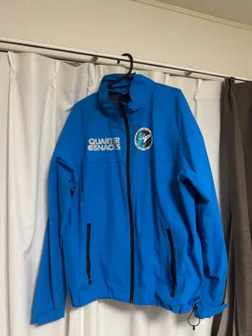 QUARTER SNACKS 나일론 자켓 파랑