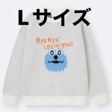 GU 오버 사이즈 니트 풀오버 퍼펫 스 사이즈 L