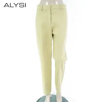 새상품 알리시 ALYSI 코튼 팬츠 42 EPT1129 L 스트레이트
