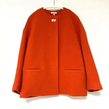 DRESSTERIOR 드레스터리어 노카라 숏코트 36 사이즈