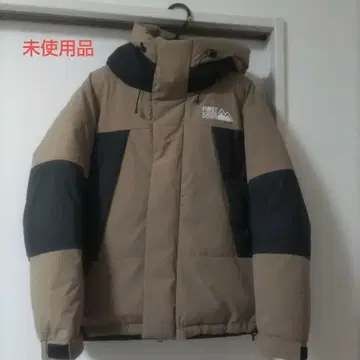 FIRST DOWN 다운 자켓 M 베이지/블랙