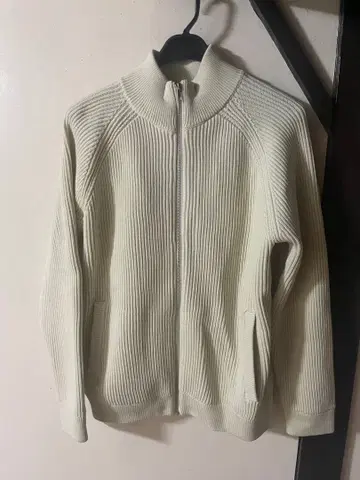 COMME CA ISM 미사용 새상품 리브 집업 스웨터 3세트