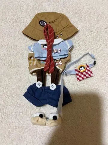 러브부 토끼 캐릭터 옷 갈아입기 의류 세트