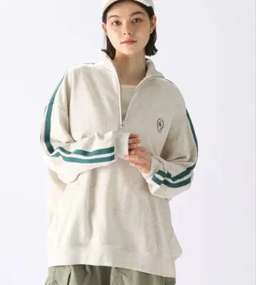 니코앤드 원포인트 레트로 로고 맨투맨 프리 사이즈