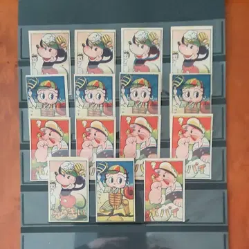 [ 미국 캐릭터 ] 미키&베티&뽀빠이 각 5장 세트