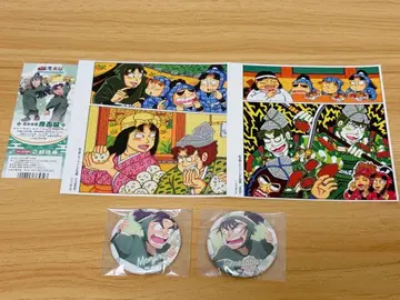 닌타마 란타로 시오에 분지로 식만류삼랑 캔뱃지