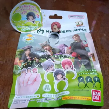 BANDAI 마스코트 반지 그린애플