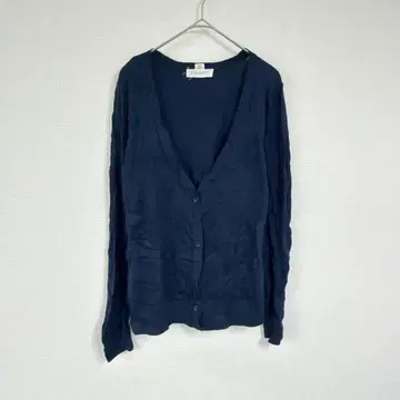 FOREVER 21 [ S ] 포에버21 네이비 긴팔 가디건 무지