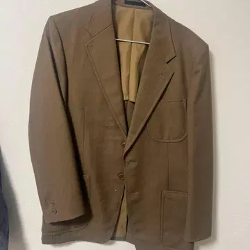 브라운 테일러드 자켓