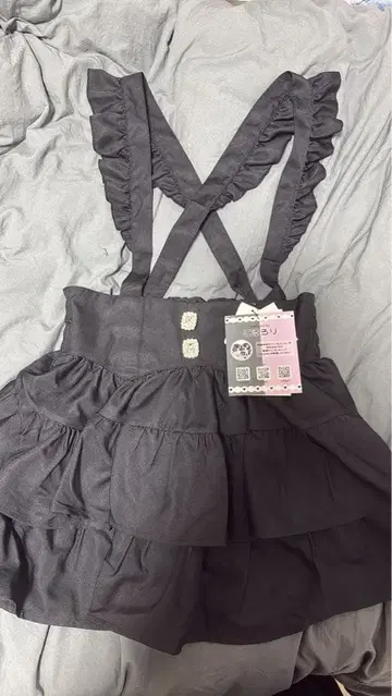 코루로리 시마무라 콜라보 점퍼 스커트