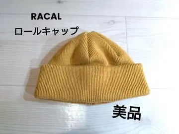 RACAL 니트 롤캡 머스타드
