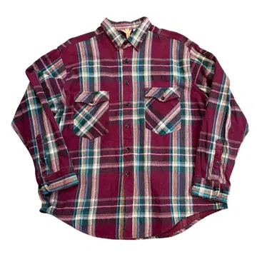 빈티지 90s 파이브 브라더스 플란넬 셔츠 xl 아메카지 구제 의류