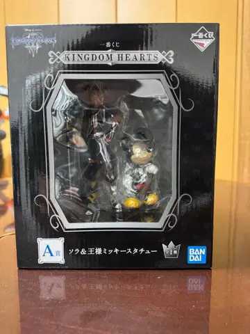 [ 미개봉품 ] 킹덤하츠 제일복권 A상 소라 왕 미키 동상