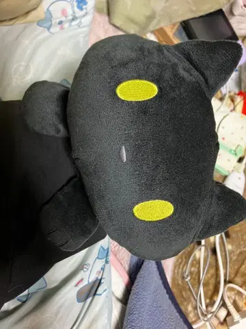 검은 고양이 티슈 박스 케이스