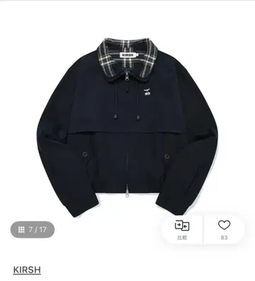 KIRS (키르시) BLOUSON JACKET 아우터 (네이비)