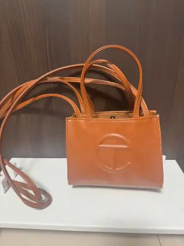 텔파 Tan 스몰 숄더백