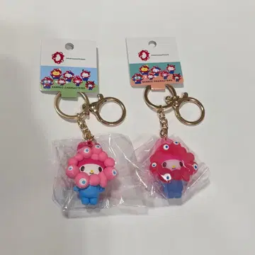 산리오 미야쿠미야쿠 변신 마스코트 키링 클리어 파스텔 마이멜로디