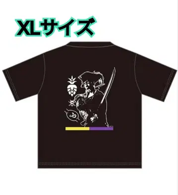 용과 같이 8 외전 ALOHA BEER 빅 실루엣 T셔츠