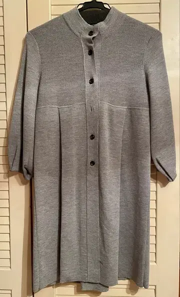 BALLSEY 그레이 롱 가디건